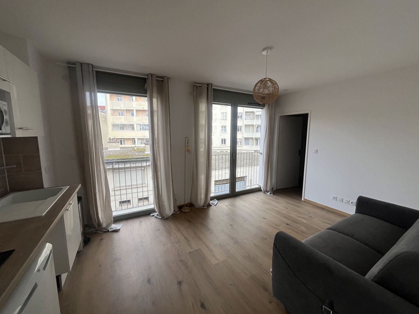 BUSCA/GRAND ROND/CANAL DU MIDI Agréable T2 meublé de 38.31 m2