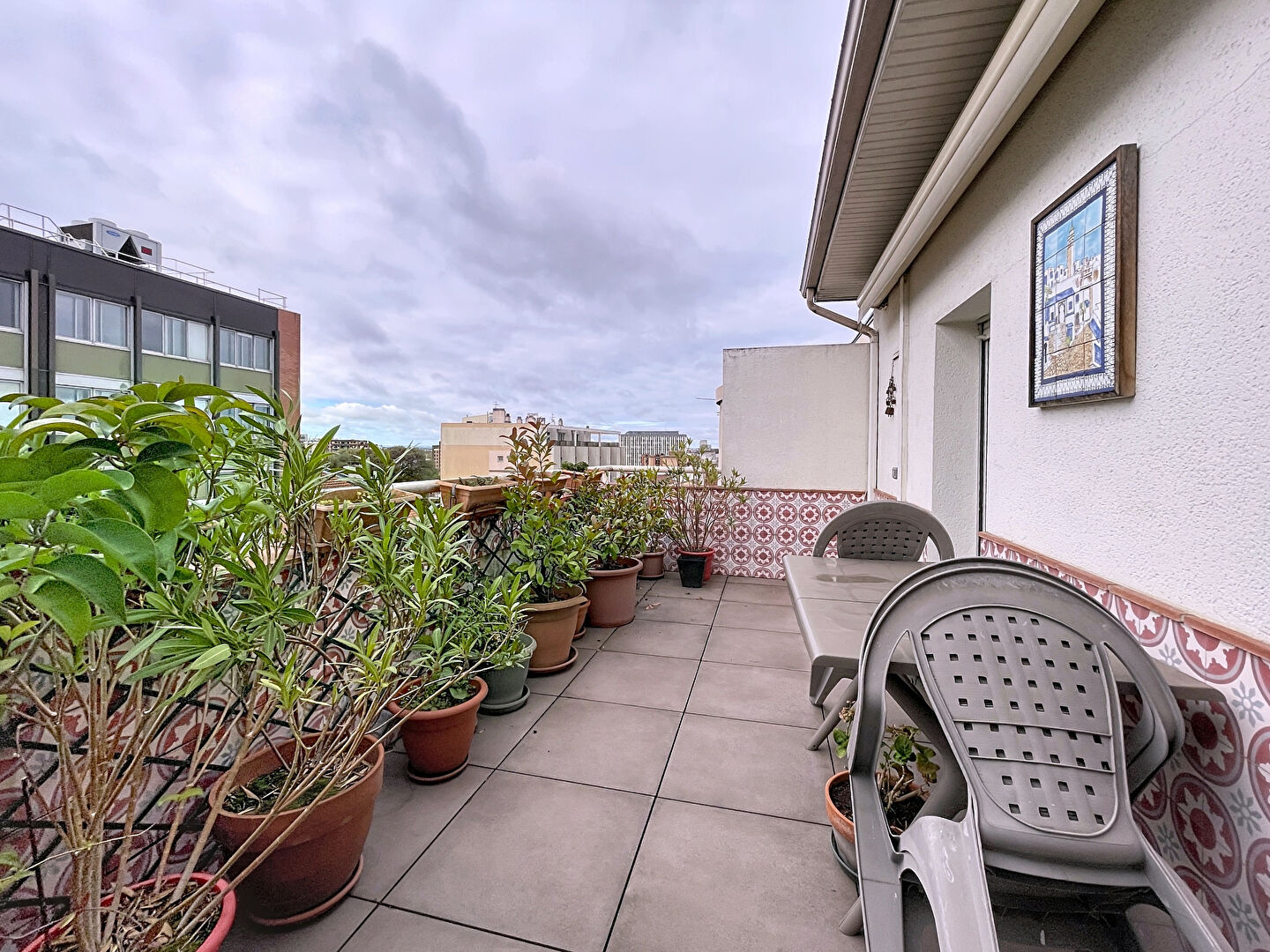Appartement 97m², terrasse, parking, ascenseur