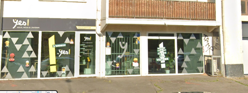 BVD GARE/PLACE DUPUY local commercial de 62 m2 avec 3 vitrines