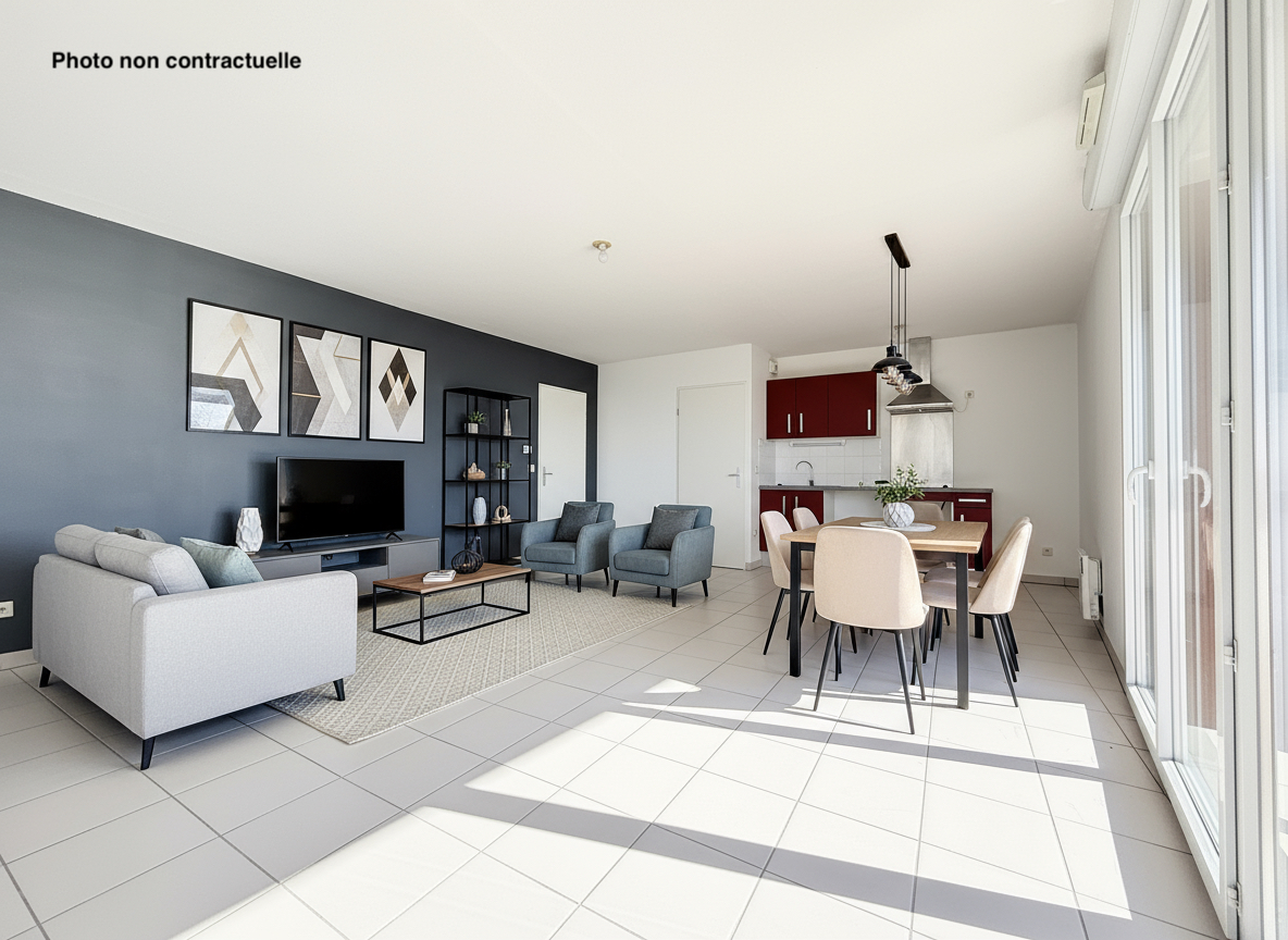 Appartement 3 pièces 64,3 m2 Toulouse Nord